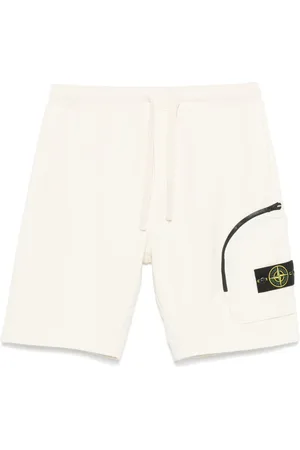Stone Island Compass-badge track shorts
