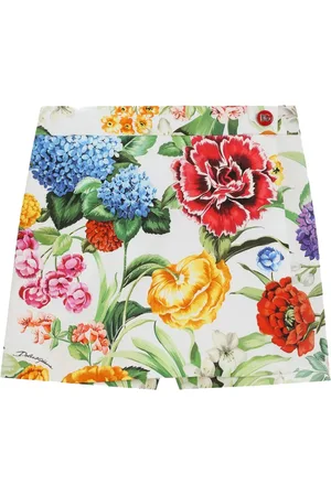 Dolce & Gabbana Floral-print skirt