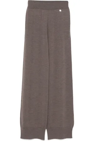 Stella McCartney Mélange-effect track pants
