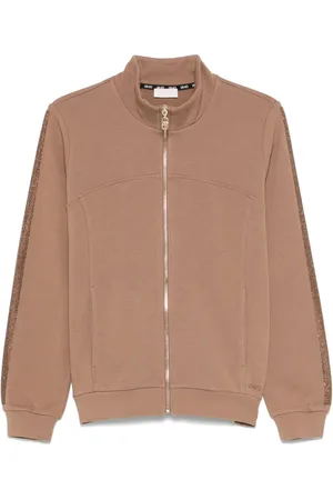 Liu Jo Rhinestone-trimmed track jacket