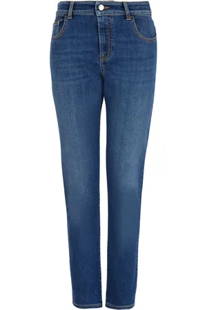 Emporio Armani High-rise slim-cut jeans