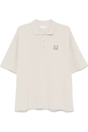 Maison Kitsuné Bold Fox Head-patch polo shirt
