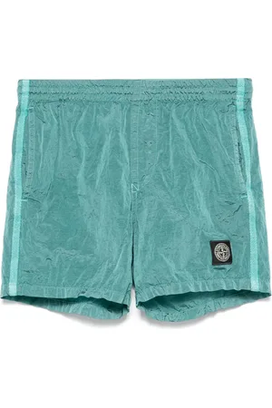Stone Island Compass-motif swim shorts