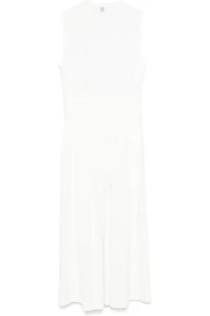 Totême Sleeveless cotton maxi dress