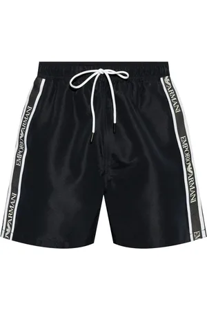 Emporio Armani Logo-print swim shorts