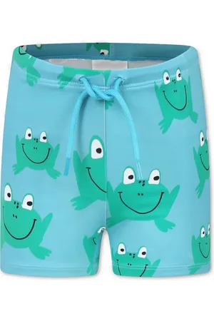 Stella McCartney Frog-print swim trunks