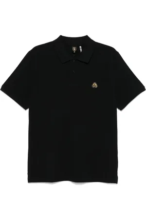 Moose Knuckles Everett Gold polo shirt