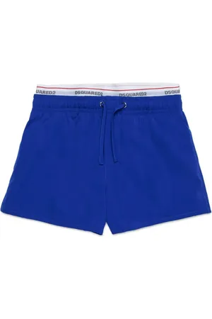 Dsquared2 Logo-waistband swim shorts