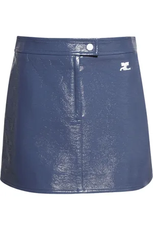Courrèges Logo mini skirt