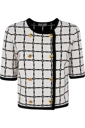Elisabetta Franchi Jacquard cardigan