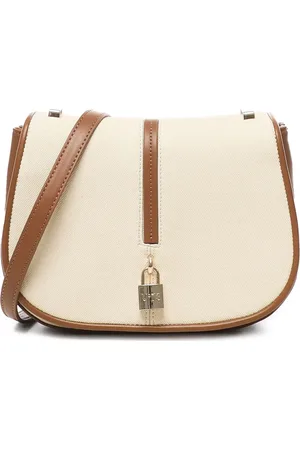V°73 Logo-engraved satchel bag
