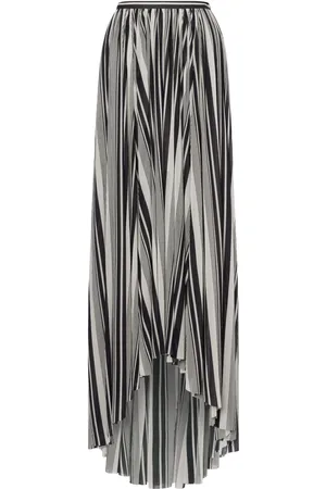 Serafini Striped maxi skirt