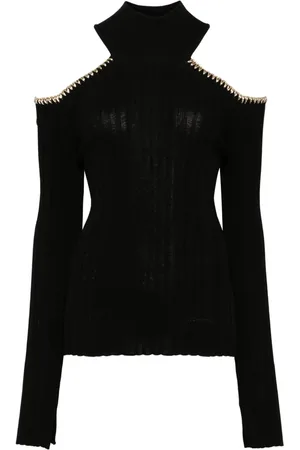 Ganni Cut-out detail top