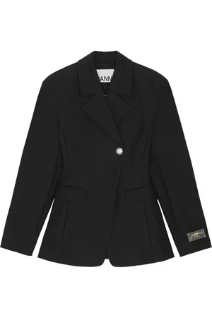 Ganni Appliqué blazer