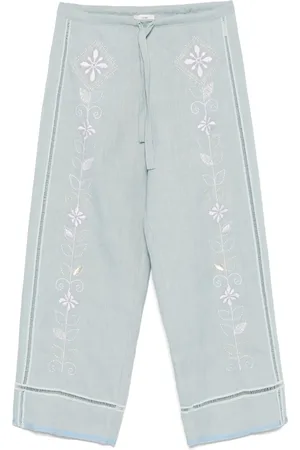 FORTE FORTE Embroidered trousers