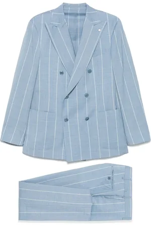 LUIGI BIANCHI MANTOVA Pinstriped suit