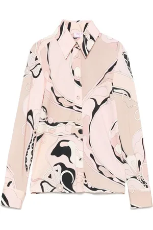 Puccini Orchidee-print shirt
