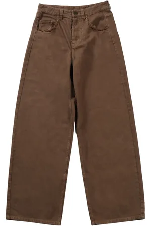 UMA WANG Frayed-edge jeans