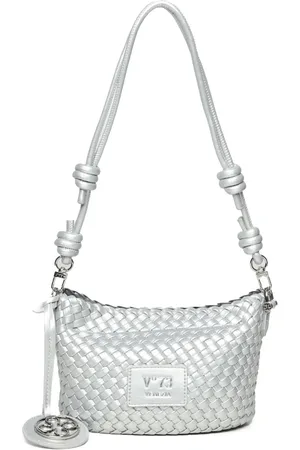 V°73 Kornelia woven-detail shoulder bag