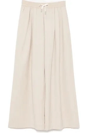 St Agni Pinstripe drawstring pants