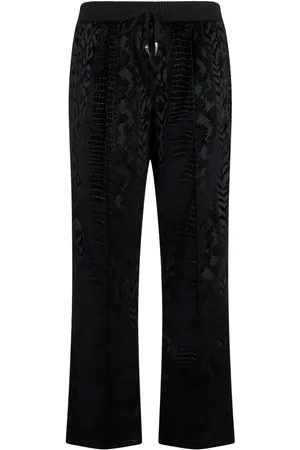 Roberto Cavalli Animal-print track pants