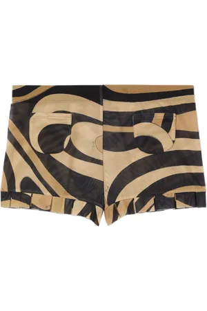 Puccini Marmo-print shorts