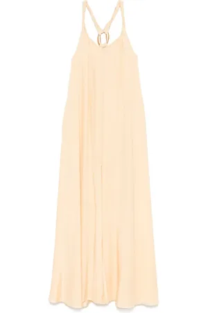 Patrizia Pepe Ring hardware detailed maxi dress
