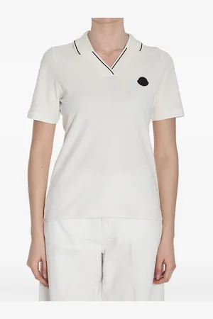 Moncler Logo-appliqué polo top