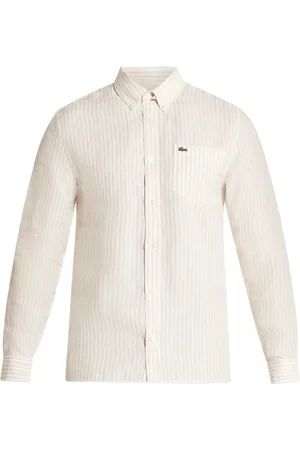 Lacoste Striped linen shirt