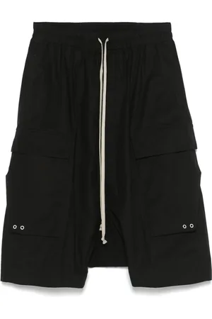 Rick Owens Drop-crotch cargo shorts