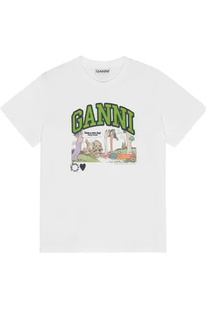Ganni Printed T-shirt