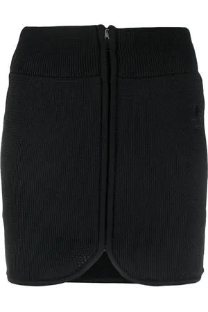 Marant Etoile Olgane logo-embroidered miniskirt
