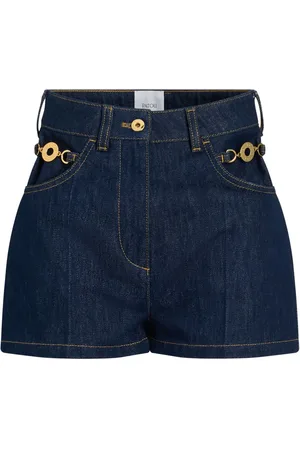 Patou Denim mini shorts