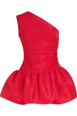 Patou One-shoulder bubble mini dress