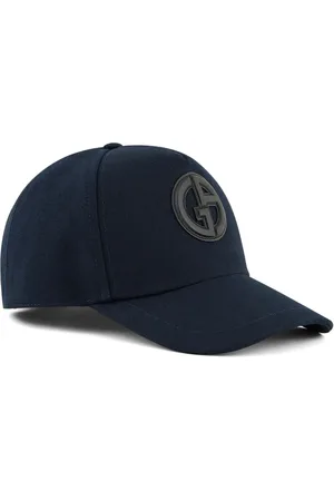 Giorgio Armani Logo-appliqu?? cotton baseball cap