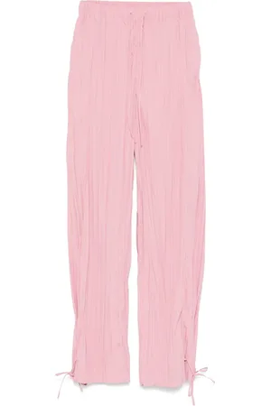 STINE GOYA Tie-fastening loose trousers