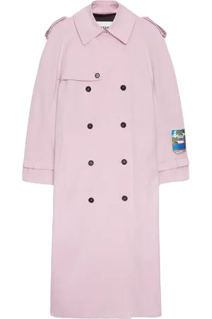 Msgm Double-breasted trench coat