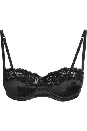 Dolce & Gabbana Lace-appliqué balconette bra