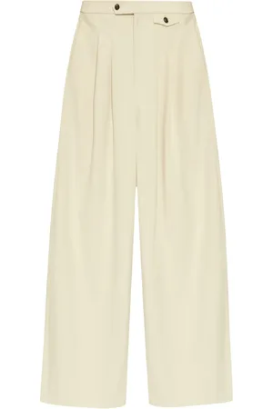 Gestuz Pleat-detailing trousers