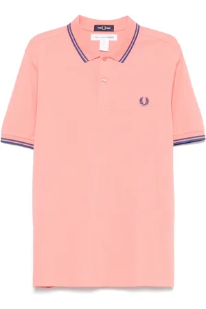 Comme des Garçons X Fred Perry logo-embroidered polo shirt