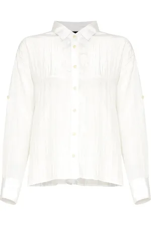 Uma Raquel Davidowicz Pleated button-up shirt