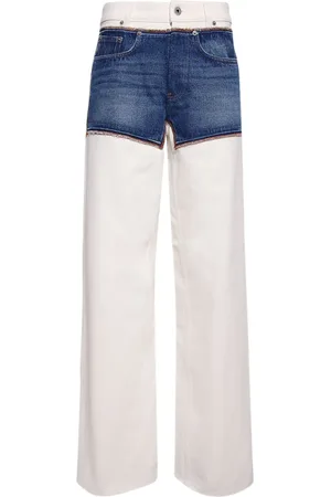 Jean Paul Gaultier Petit Grand panelled jeans