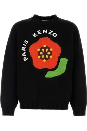 Kenzo Boke Flower-intarsia sweater