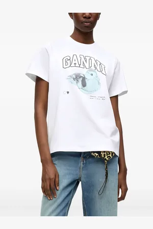 Ganni Organic cotton T-shirt