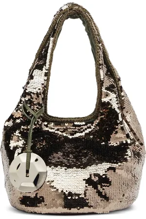 J.W.Anderson Mini sequinned tote bag