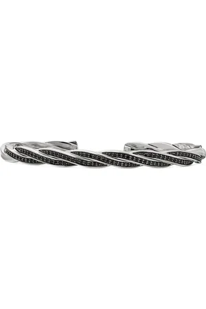 David Yurman Sterling DY Helios cuff bracelet (6mm)