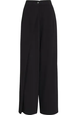 Uma Raquel Davidowicz Crossover-detail high-waisted pants