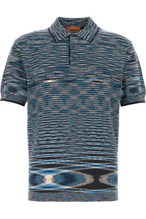 Missoni Embroidered cotton polo shirt