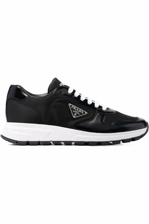 Prada Re-Nylon Triangle-logo low-top sneakers