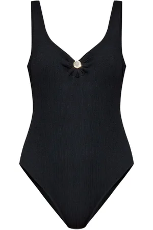 Emporio Armani Appliqué-logo swimsuit